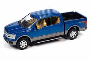 FORD F-150 2019 BLUE JEAN METALLIC WITH MAGNETIC LOWER BODY COLOR (СИНИЙ) (ДЛИНА МОДЕЛИ 6-10 СМ)