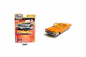 CHEVROLET IMPALA SS LOWRIDER 1962 ОРАНЖЕВЫЙ (ДЛИНА МОДЕЛИ 6-10 СМ)