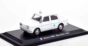 SIMCA 1000 TAXI MARSEILLE 1962 WHITE