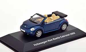 VW VOLKSWAGEN NEW BEETLE CONVERTIBLE 2003 BLUE METALLIC