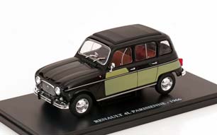 RENAULT 4L PARISIENNE 1966 ЧЕРНЫЙ С ЗЕЛЕНЫМ