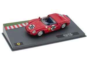 FERRARI 248 SP #36 RYAN/FULP 12H SEBRING 1962 RED