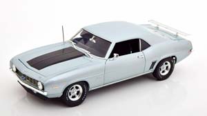 CHEVROLET COPO CAMARO 1969 SILVER BLACK
