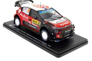 CITROEN C3 WRC #10 "CITROEN TOTAL WRT" LOEB/ELENA WINNER RALLY CATALUNYA 2018