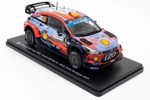 HYUNDAI I20 WRC #6 "HYUNDAI SHELL MOBIS WRT" SORDO/DEL BARRIO WINNER RALLY SARDEGNA 2019