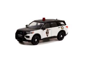 FORD POLICE INTERCEPTOR UTILITY ILLINOIS STATE POLICE 100TH ANNIVERSARY 2022 (ДЛИНА МОДЕЛИ 6-10 СМ)