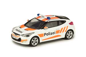HYUNDAI VELOSTER 2012 SWISS POLIZEI ПОЛИЦИЯ ШВЕЙЦАРИИ