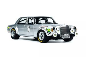MERCEDES W109 300 SEL 6.8 AMG #12 24H SPA 1971 SILVER / МЕРСЕДЕС 24-ЧАСА СПА