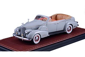 CADILLAC V16 SERIES 90 FLEETWOOD SEDAN CONVERTIBLE (OPEN) 1938 GREY (LIMITED 029/100 PCS)