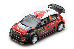 CITROEN C3 WRC CITROEN TOTAL ABU DHABI WRT #12 RALLY SWEDEN 2018 M.OSTBERG T.ERIKSEN