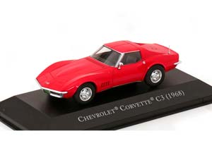 CHEVROLET CORVETTE C3 1968 RED