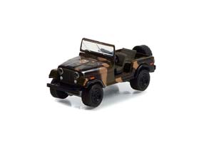 JEEP CJ-7 4X4 1981 CAMOUFLAGE (ДЛИНА МОДЕЛИ 6-10 СМ)