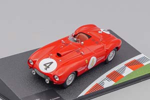 FERRARI 375 PLUS 24H LE MANS DRIVERS: M.TRINTIGNANT / F.GONZALES #4 1954, RED