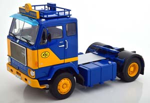 VOLVO F88 ASG TRANSPORT SPEDITION 1965 BLUE/YELLOW LIMITED EDITION 700 PCS / ВОЛЬВО
