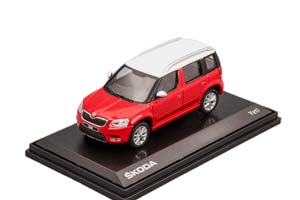 SKODA YETI FL (2013) - CERVENA CORRIDA UNI