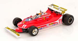 FERRARI 312 T4 WINNER GP MONACO WORLD CHAMPION 1979 J. SCHECKTER