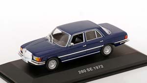 MERCEDES 280 SE W116 1972 DARK BLUE