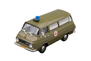 SKODA 1203 ARMY AMBULANCE 1969 GREEN