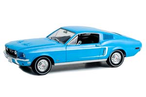 FORD MUSTANG FASTBACK "FORD RAINBOW OF COLORS" 1968 SIERRA BLUE