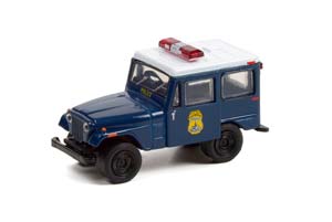JEEP DJ-5 INDIANAPOLIS METROPOLITAN POLICE DEPARTMENT 1974  / JEEP DJ-5 ДЕПАРТАМЕНТ СТОЛИЧНОЙ ПОЛИЦИИ ИНДИАНАПОЛИСА 1974 (ДЛИНА МОДЕЛИ 6-10 СМ)