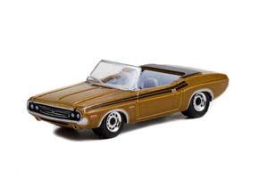 DODGE CHALLENGER 340 CONVERTIBLE 1971 GOLD (ИЗ Т/C ОТРЯД СТИЛЯГИ) / DODGE CHALLENGER 340 CONVERTIBLE 1971 GOLD (ИЗ Т/C ОТРЯД СТИЛЯГИ) (ДЛИНА МОДЕЛИ 6-10 СМ)