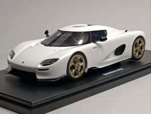 KOENIGSEGG CC850 2024 WHITE 1:18 GT SPIRIT