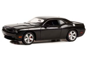 DODGE CHALLENGER SRT8 2009 BRILLIANT BLACK (ИЗ ТЕЛЕСЕРИАЛА "МОРСКАЯ ПОЛИЦИЯ: ЛОС АНЖЕЛЕС")