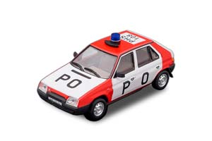 SKODA FAVORIT FIRE PO (1987) RED / WHITE