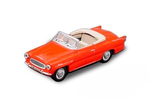 SKODA FELICIA ROADSTER (1963) CERVENA