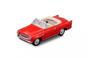 SKODA FELICIA ROADSTER (1963) CERVENA RUBINOVA
