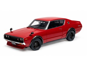 NISSAN SKYLINE 2000 GT-R TUNED VERSION RED 1:18