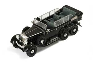 MERCEDES W31 TYPE G4 SIX-WHEELER 1938 BLACK
