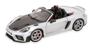 PORSCHE 718 SPYDER RS WEISSACH PACKAGE 2023 SILVER