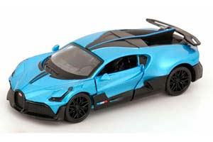 BUGATTI DIVO 2018-2021 LIGHT BLUE METALLIC/BLACK