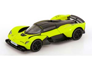 ASTON MARTIN VALKYRIE 2021 LIGHT YELLOW-GREEN BLACK