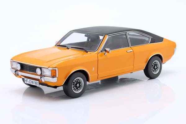FORD GRANADA CONSUL COUPE 2 SERIES 1975 ORANGE MATT-BLACK