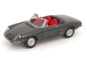 ALFA ROMEO DUETTO SPIDER 1966 DARKGREY