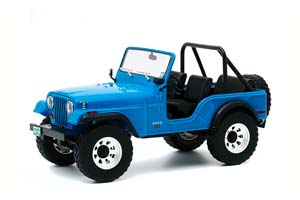JEEP CJ-5 4Х4 1972 BLUE (ИЗ Т/С МОРК И МИНДИ)