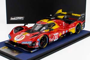 FERRARI 499P 3.0L TURBO V6 TEAM FERRARI AF CORSE N 51 3RD 24H LE MANS 2024
