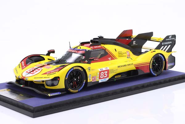 FERRARI 499P 3.0L TURBO V6 TEAM AF CORSE N 83 24H LE MANS 2024