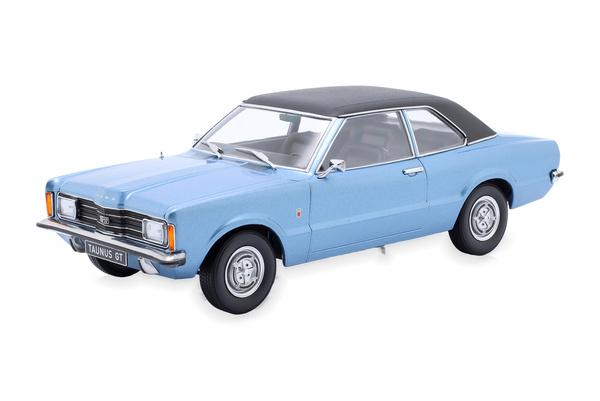 FORD TAUNUS GT SALOON WITH VINYL ROOF 1971 BLUEMETALLIC FLATBLACK