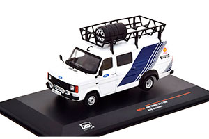 FORD TRANSIT MK.II ТЕХНИЧКА TEAM FORD MOTOR SPORT (С БАГАЖНИКОМ И КОЛЕСАМИ НА КРЫШЕ) 1986