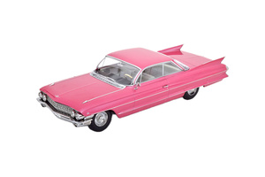 CADILLAC COUPE DEVILLE SERIES 62 1961 PINK-METALLIC
