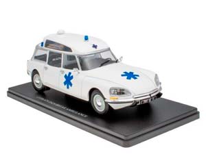 CITROEN DS20 BREAK AMBULANCE 1974, WHITE