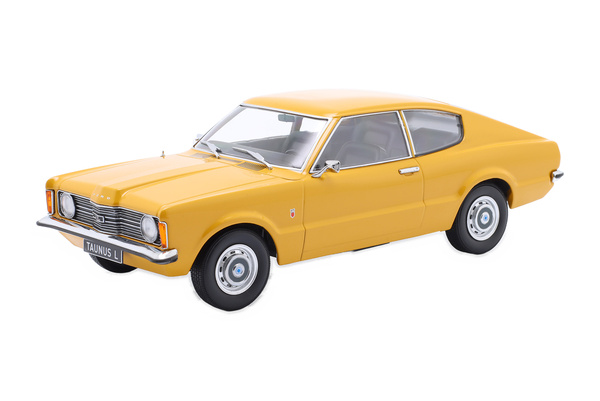 FORD TAUNUS L COUPE 1971 OCHRE-YELLOW