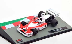 WILLIAMS F1 FW04 N21 SEASON 1975 JACQUES LAFFITE, RED WHITE