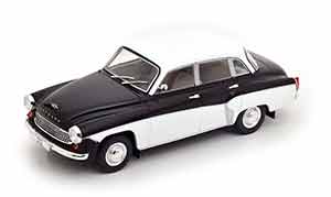 WARTBURG 312 1965 BLACK/WHITE  / WARTBURG 312 1965 ЧЕРНО-БЕЛЫЙ