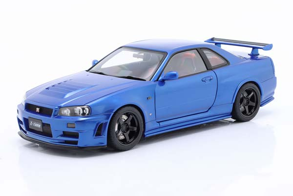 NISSAN SKYLINE GT-R (R34) Z-TUNE BLUE METALLIC