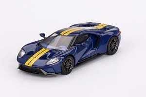 FORD GT 2020 SUNOCO BLUE LHD (ДЛИНА МОДЕЛИ 6-10 СМ)