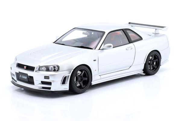 NISSAN SKYLINE GT-R R34 Z-TUNE 2002, SILVER